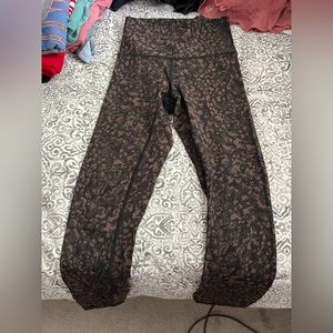 Lululemon wunder train leggings